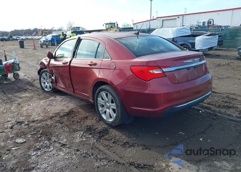 2012 Chrysler 200 Touring из США, поврежденный, VIN 1C3CCBBB0CN188559